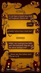 How to mod GO SMS HALLOWEEN2015 THEME patch 1.1 apk for pc