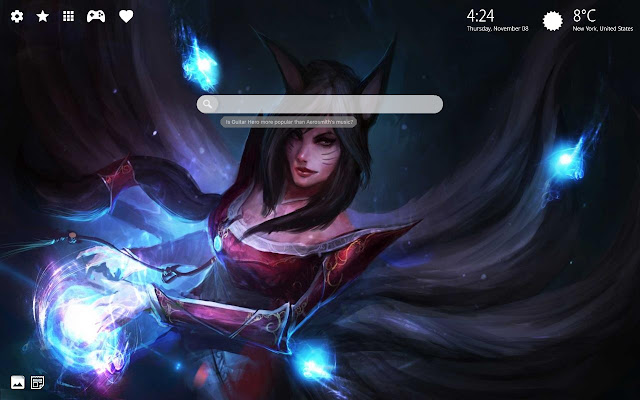 League Of Legends Ahri Wallpaper Hd New Tab