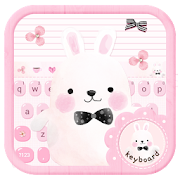 Pink Bear Keyboard Theme  Icon