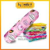 [20 Mẫu] Vỏ Gối Ôm Cotton 35X100Cm Dây Rút 2 Đầu - Hình Thật | Mùng Mền Hiếu Ý