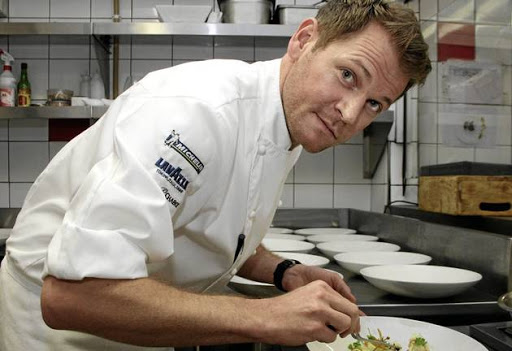 Michelin-starred chef Jan Hendrik van der Westhuizen.