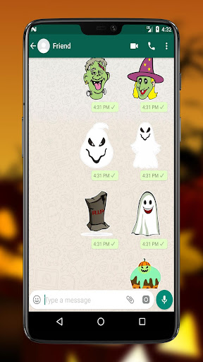 Spooky Halloween Stickers - Halloween Emojis 2020