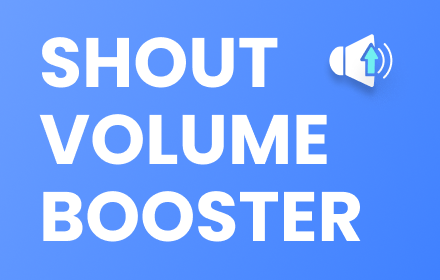 Shout Volume Booster Preview image 0