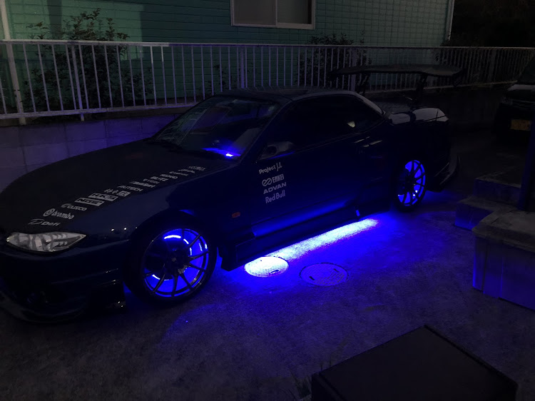 シルビアのバッテリー交換・アンダーLED・三連休でも車弄り・シルビアに関するカスタム事例の投稿画像6枚目