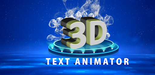  3D  Text  Animation  Logo Animation  3D  Intro Maker  Apps 