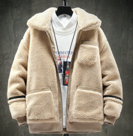 Title 5, Luxurious lamb wool coat. A warm and stylish wi...