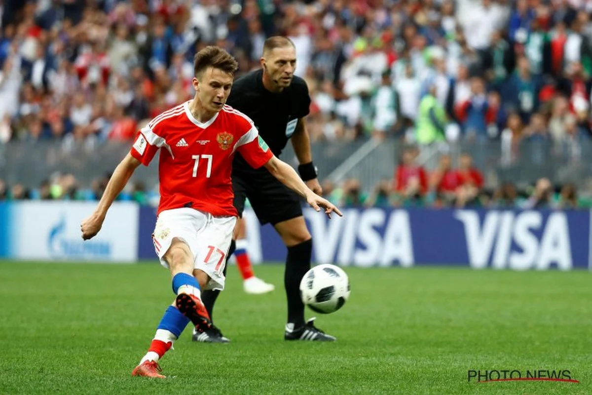 OFFICIEEL: WK-revelatie Golovin heeft zijn transfer naar Europese topclub beet en dat is slecht nieuws voor Rode Duivel