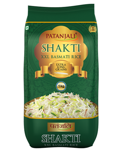 Patanjali Shakti Xxl Basmati Rice - 1 kg