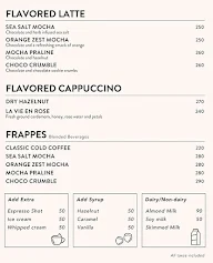 Third Wave Coffee menu 3