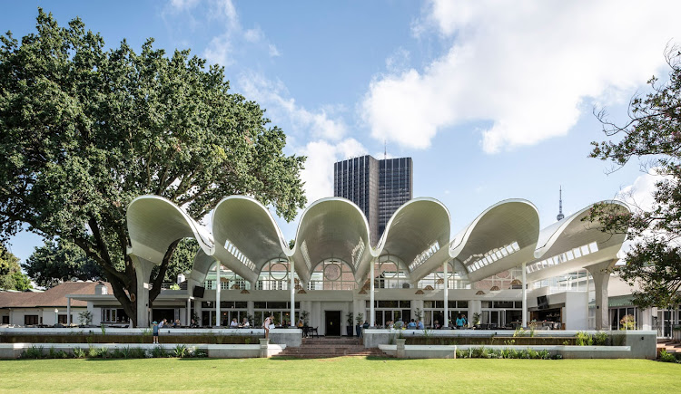 The new pavilion at the Auckland Park property of Country Club, Johannesburg.