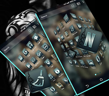 Tattoo Launcher Theme - náhled