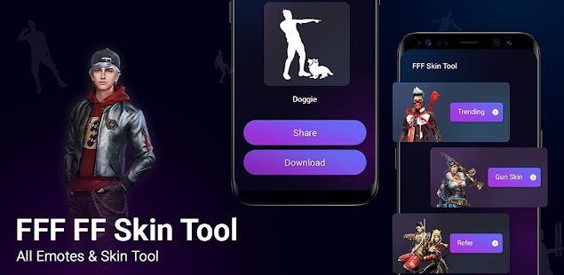 FFF FF Skin Tool Emote Bundle APK for Android - Download