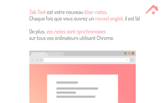 TabText. Un notepad dans chaque nouvel onglet