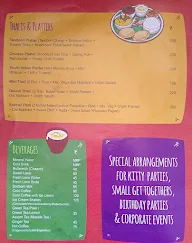 Misthanpur menu 1