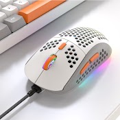 Chuột Gaming Freewolf M8 Chuyên Dùng Chơi Game, Văn Phòng Có Đèn Rgb Nhiều Chế Độ, Dpi 6 Mức Tối Đa 6400 Kiểu Dáng Đẹp