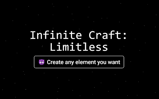 Infinite Craft: Limitless