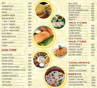 Sri Sai Raghavendra Udipi Veg menu 1