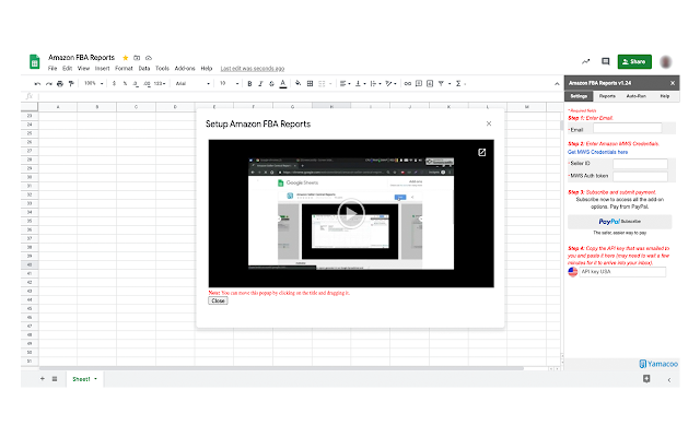 Amazon FBA Reports screenshot 1