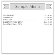 Jain Pavitra Chach Bhandar menu 2