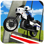 Police Motorbike : City Bike Rider Simulator Game  Icon