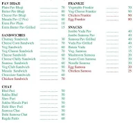 Bhaiya's Snacks menu 1