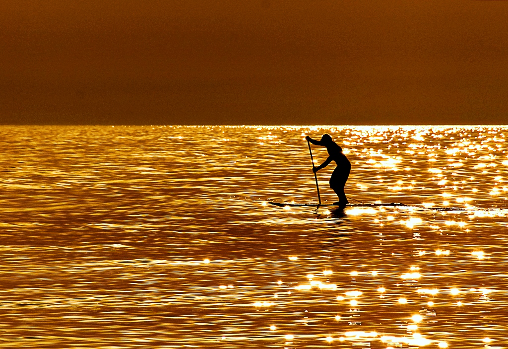 pagaia al tramonto di miyomo