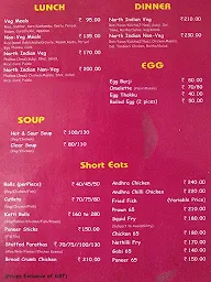 The Kandyan menu 4