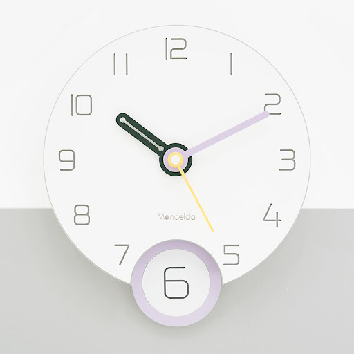 Title 1, Swing Light Luxury Wall Clock Nordic Childrens...