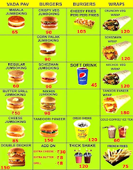 Jumboking - Indian Burger menu 3