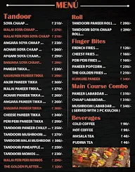 The Golden Bbq menu 2