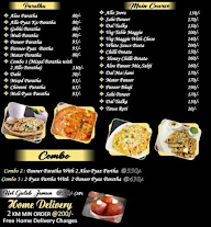 Chalte Firte Parathe Point menu 1