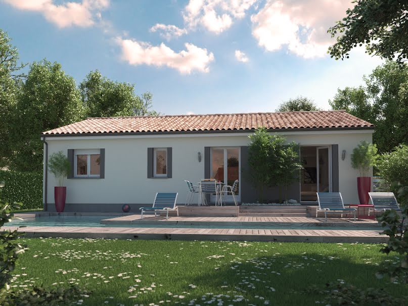 Vente maison neuve 4 pièces 78 m² à Pontonx-sur-l'Adour (40465), 221 400 €