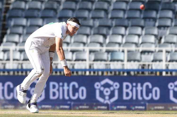 Gerald Coetzee finished with 3/41 in the West Indies' first innings on Thursday.