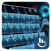 Blue Dragon Glass Keyboard Theme  Icon