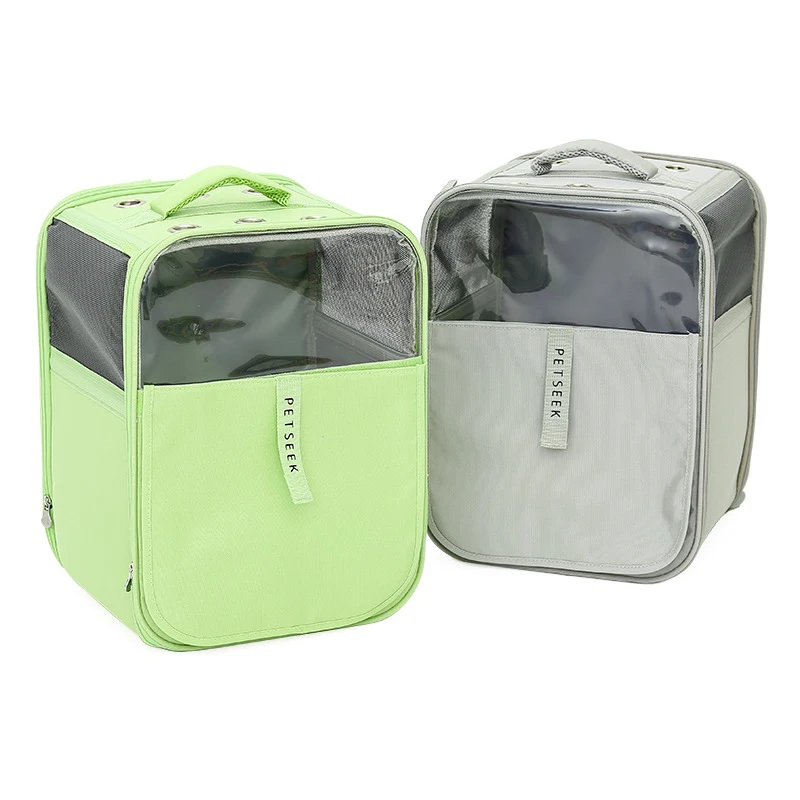 Zaino portatile di grande capacità per animali domestici Trasporta il tuo amico a quattro zampe con comfort Spazio ampio e design pratico Ideale per viaggi