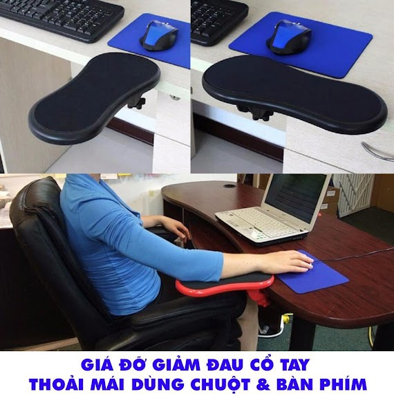 Bàn Di Chuột Bảo Vệ Cổ Tay, Chống Mỏi Tay Xoay Khung Đỡ Bảo Vệ Cổ Tay, Lòng Bàn Tay, Giá Đỡ Cổ Tay, Kê Lót Chuột Pc