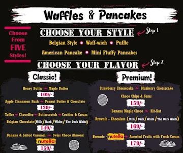 Whatta Waffle! menu 