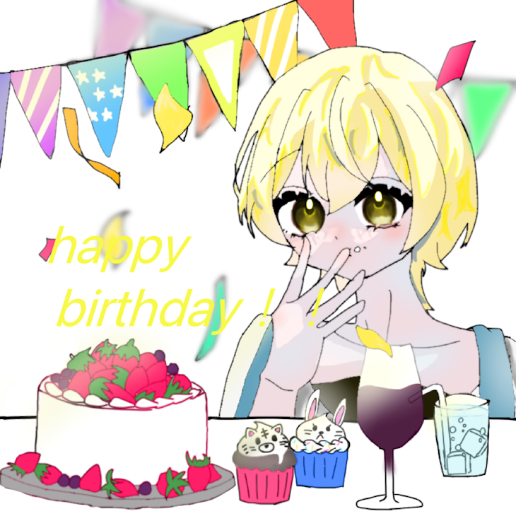 「賢治くんhappy birthday！！」のメインビジュアル