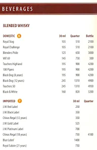 Moti Mahal Delux & King's Polo Lounge menu 3