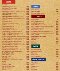 Tea Post menu 1