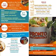 Pronto Pasta And Noodles menu 1