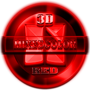 Next Launcher Theme MixedRed  Icon