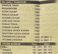 Dil Wala Tandoori menu 7