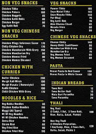 The Staple Food menu 1