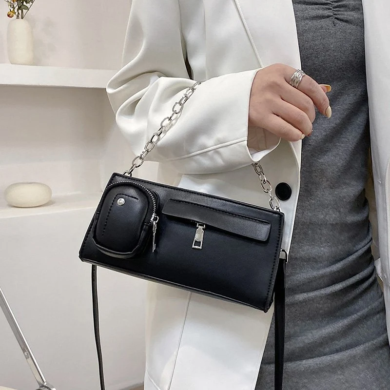 Ženska torba na rame velikog kapaciteta, letnja, kežual, vila stil, mala kvadratna torba, moderna i elegantna