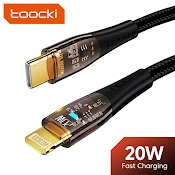 Cáp Sạc Nhanh Toocki 20W Pd Usb Chuyên Dụng Cho Điện Thoại