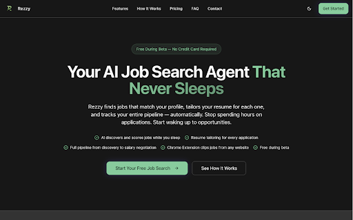 Rezzy - AI Resume Optimizer screenshot 5