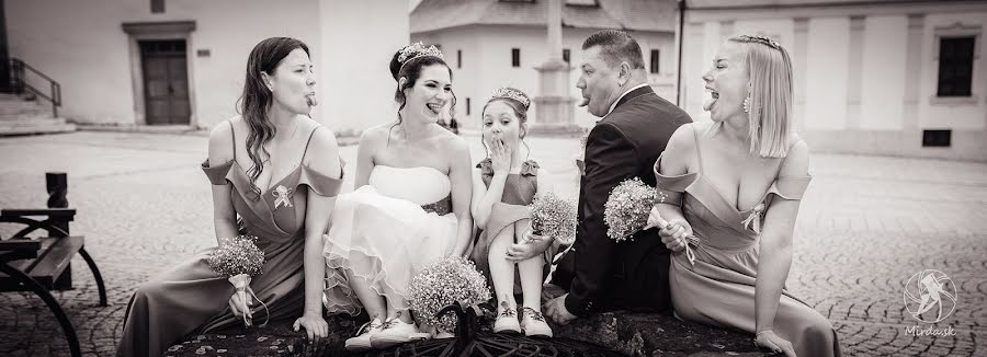 婚禮攝影師Miroslav Kromka（mirdaphotography）。2019 9月11日的照片