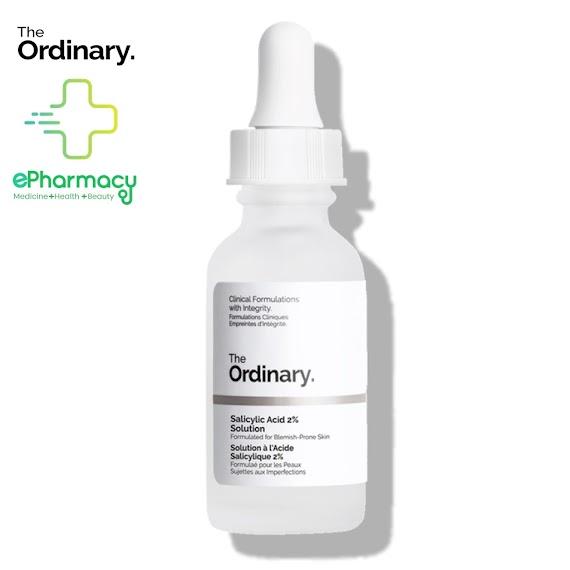 Serum The Ordinary Salicylic Acid 2% Solution - Tinh Chất Tẩy Da Chết, Giảm Mụn 30Ml