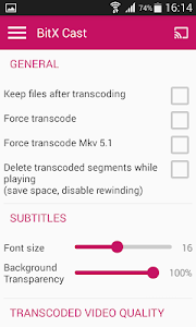 BitX Cast Player screenshot 1